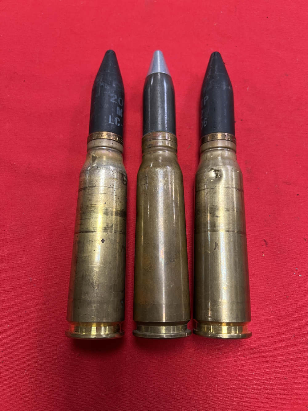 20mm training ammunition electrically primed with inert warhead 113 rounds-img-5