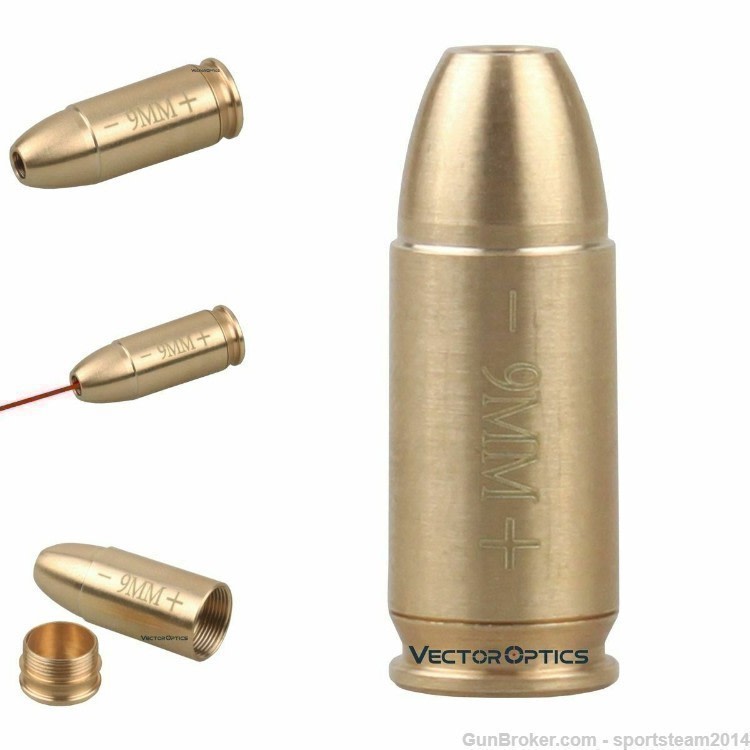 9mm handgun pistol Laser Bore Sighter Boresighter Bore Sight-img-1
