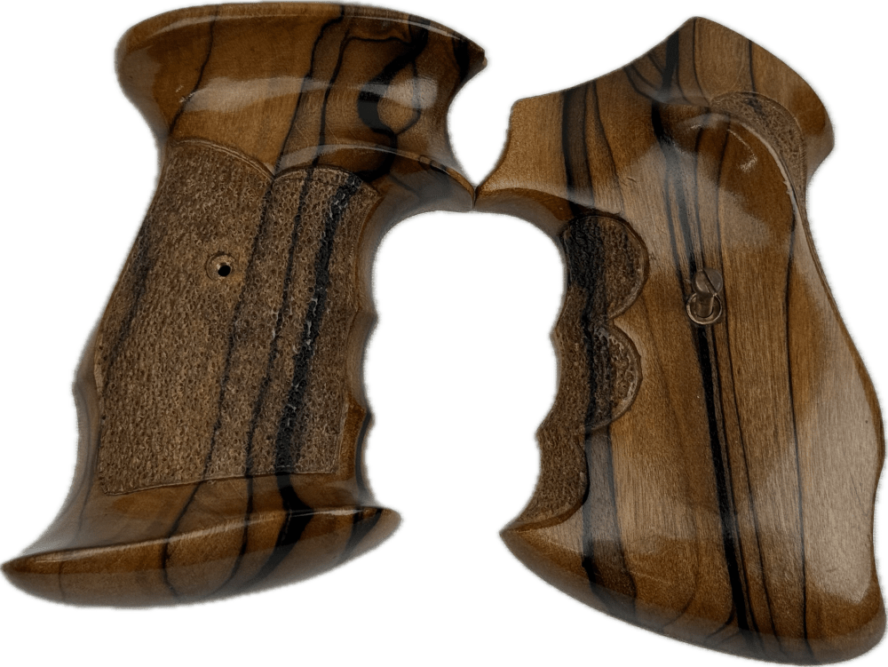 Colt D Frame Custom Grips Beautiful Wood!-img-0