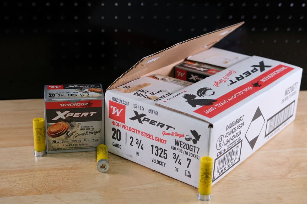  Winchester 20 Gauge Super-X Steel Lead Free WE20GT7 2-3/4" #7 Shot -img-0