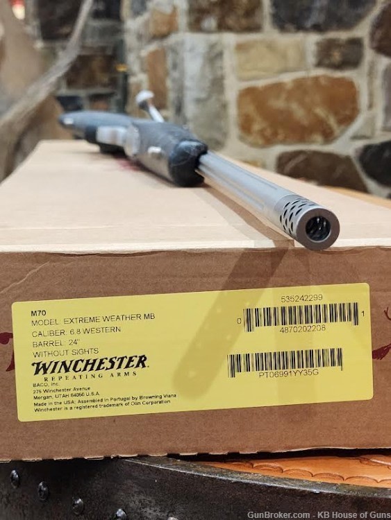 WINCHESTER M70 EXTREME WEATHER  MODEL 70 6.8 WESTERN-img-0