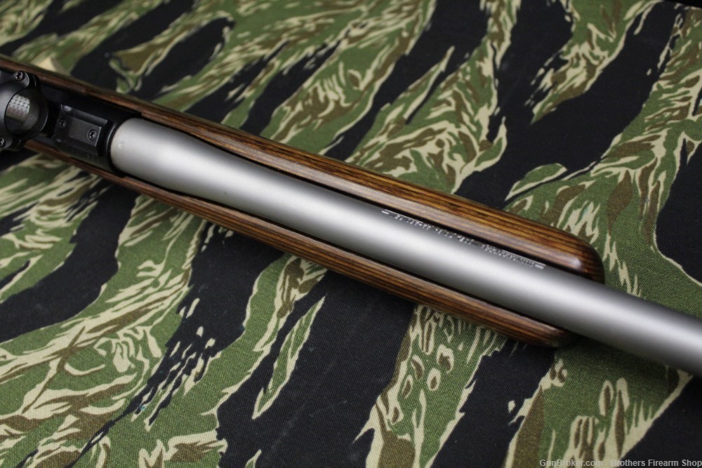 Winchester Model 70 SA Heavy Stainless 22-250 24" Barrel Scope Mounts Nice-img-5