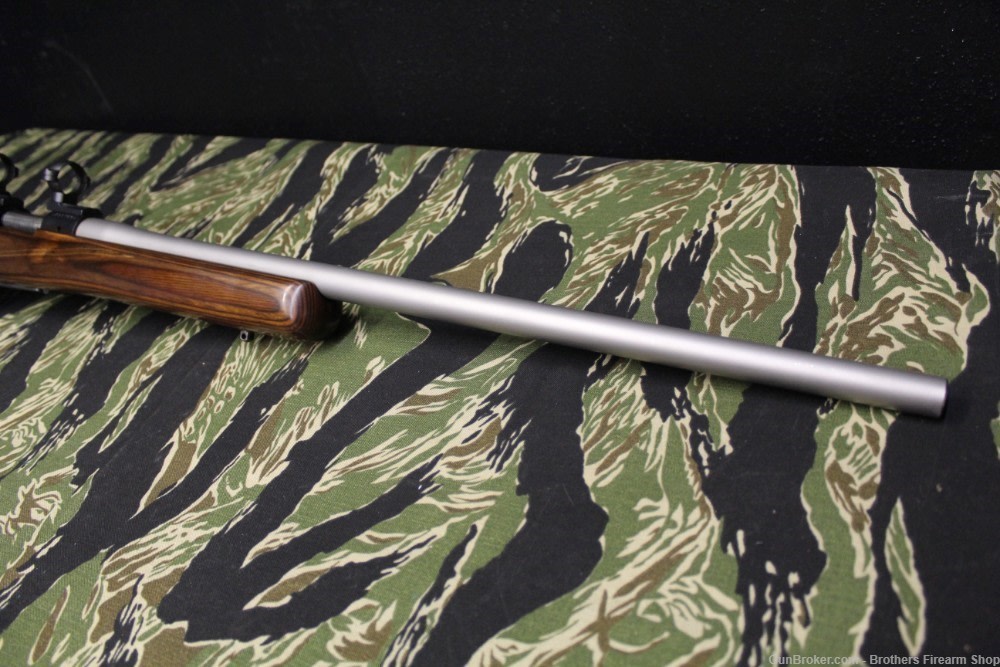 Winchester Model 70 SA Heavy Stainless 22-250 24" Barrel Scope Mounts Nice-img-2