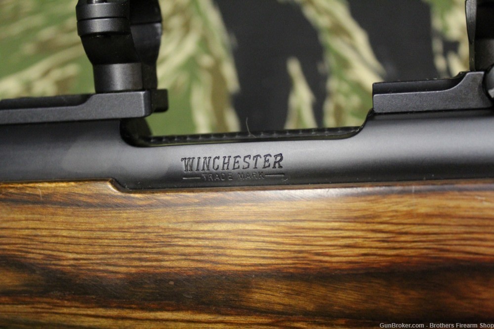 Winchester Model 70 SA Heavy Stainless 22-250 24" Barrel Scope Mounts Nice-img-12