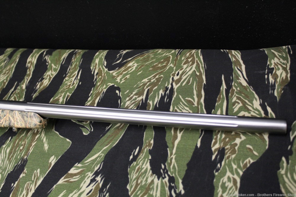 Savage Model 12 22-250 Rem Camo Synthetic Stock Stainless Fluted Barrel -img-2