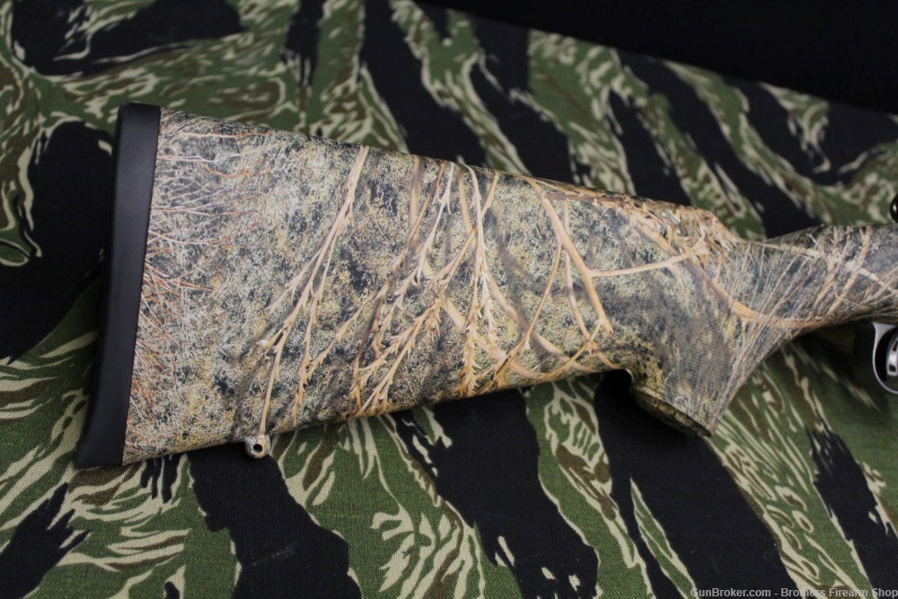 Savage Model 12 22-250 Rem Camo Synthetic Stock Stainless Fluted Barrel -img-15