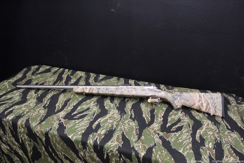 Savage Model 12 22-250 Rem Camo Synthetic Stock Stainless Fluted Barrel -img-16