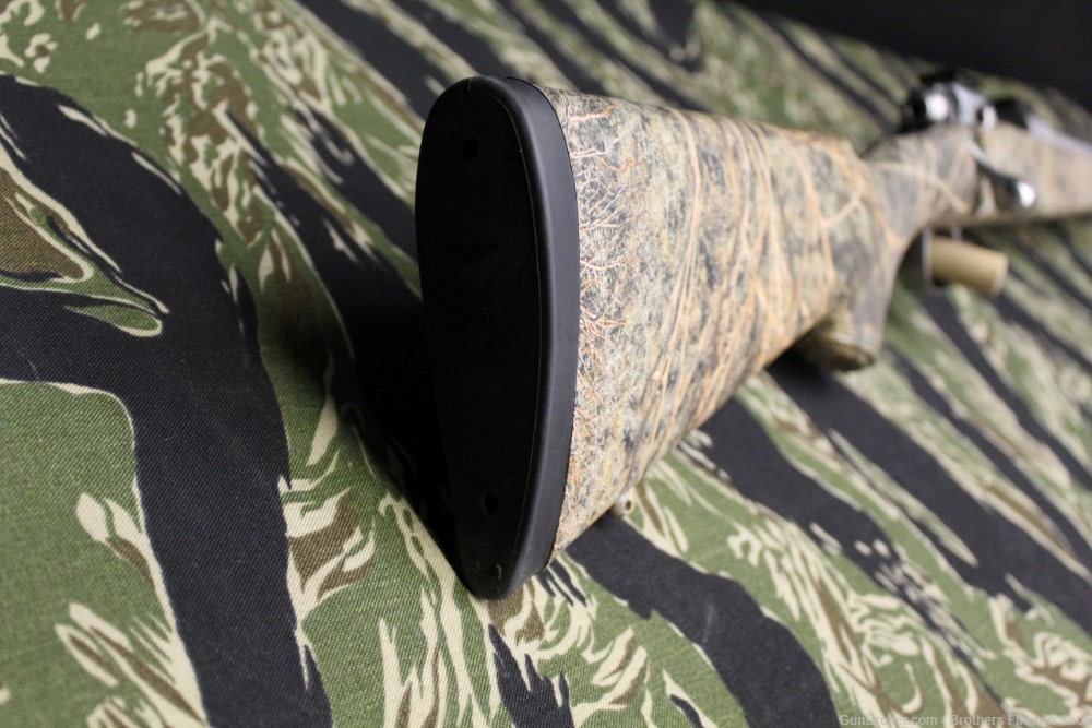 Savage Model 12 22-250 Rem Camo Synthetic Stock Stainless Fluted Barrel -img-7
