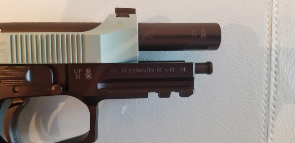 Beretta 80X Cheetah Blue .380acp (NIB) Unfired 13+1-img-4