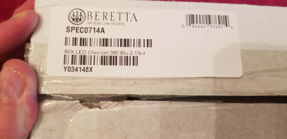 Beretta 80X Cheetah Blue .380acp (NIB) Unfired 13+1-img-16