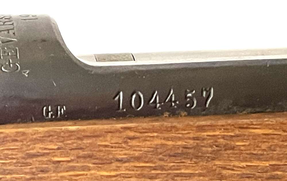 Swedish Mauser Model 1896/38 Bolt Action Rifle w/bayonet, ca 1902 (VM014)-img-14
