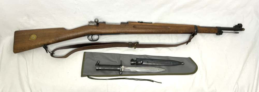 Swedish Mauser Model 1896/38 Bolt Action Rifle w/bayonet, ca 1902 (VM014)-img-6
