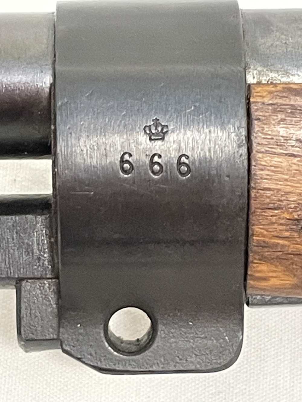 Swedish Mauser Model 1896/38 Bolt Action Rifle w/bayonet, ca 1902 (VM014)-img-16