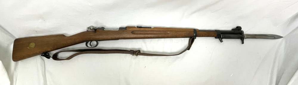 Swedish Mauser Model 1896/38 Bolt Action Rifle w/bayonet, ca 1902 (VM014)-img-0