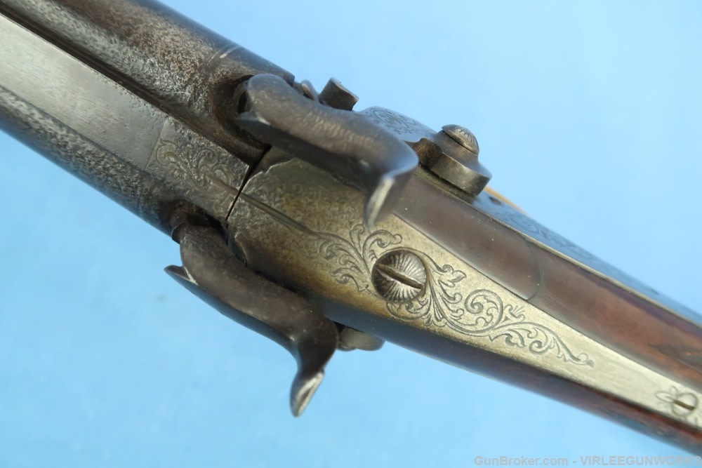 Heym & Sohn Suhl 20 Bore Fowling BP Percussion Double Circa 1880-img-34