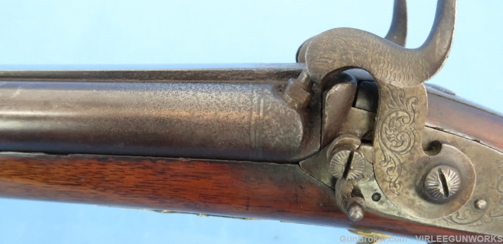 Heym & Sohn Suhl 20 Bore Fowling BP Percussion Double Circa 1880-img-8