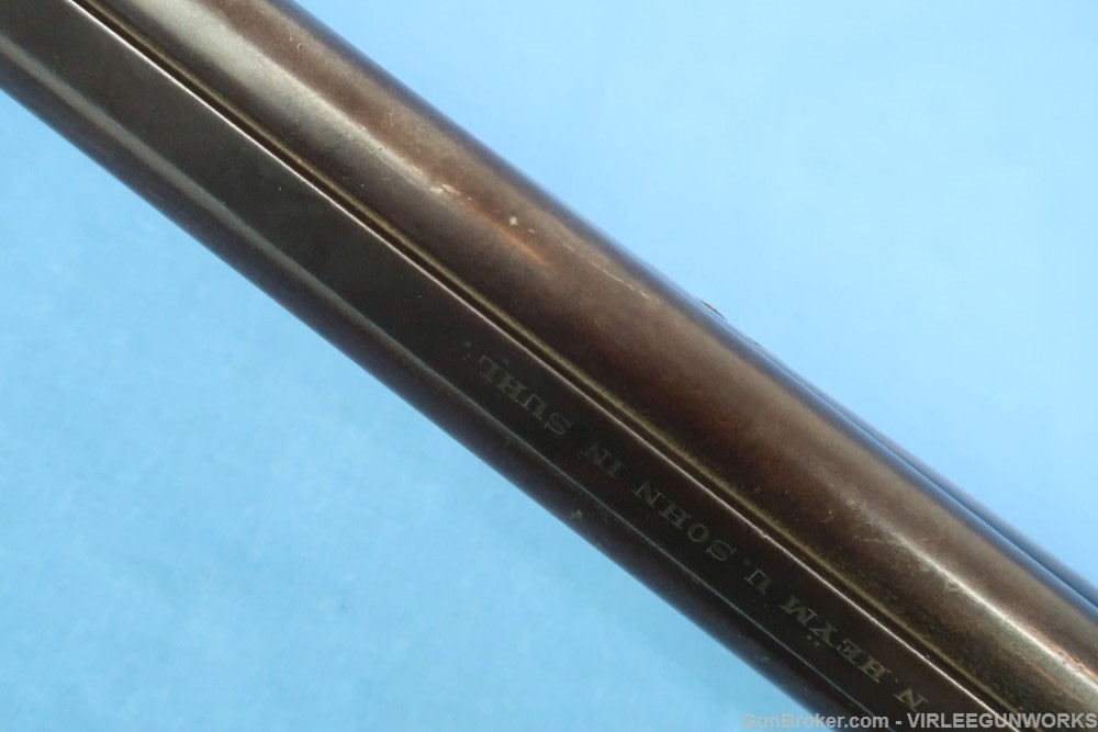 Heym & Sohn Suhl 20 Bore Fowling BP Percussion Double Circa 1880-img-36