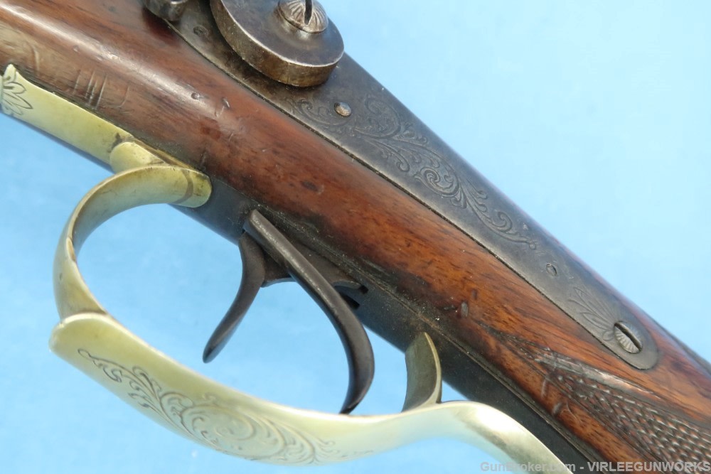 Heym & Sohn Suhl 20 Bore Fowling BP Percussion Double Circa 1880-img-45