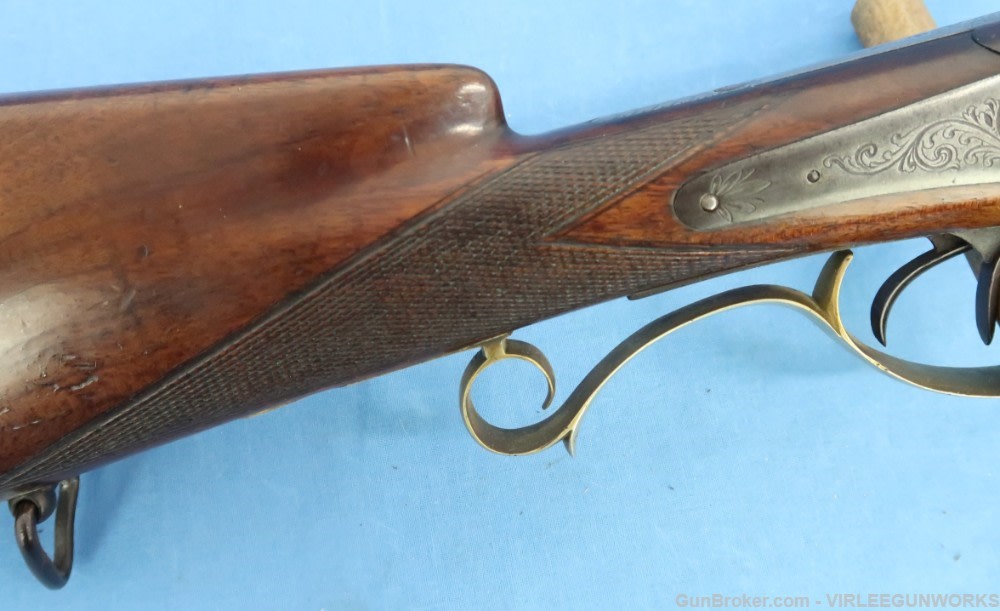 Heym & Sohn Suhl 20 Bore Fowling BP Percussion Double Circa 1880-img-20
