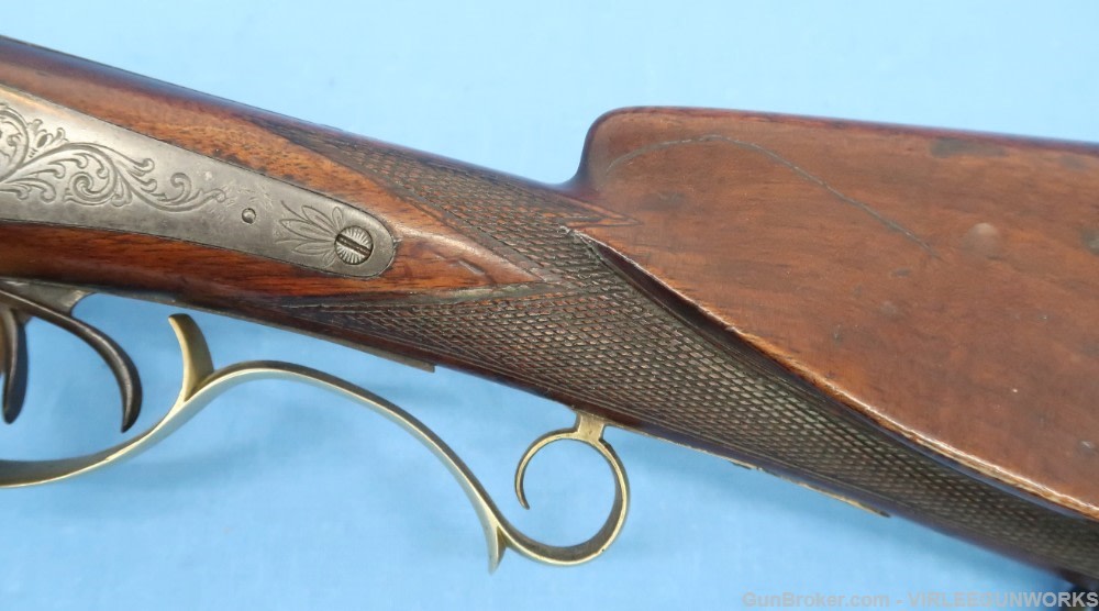Heym & Sohn Suhl 20 Bore Fowling BP Percussion Double Circa 1880-img-4