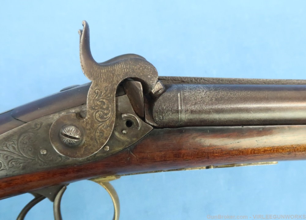 Heym & Sohn Suhl 20 Bore Fowling BP Percussion Double Circa 1880-img-22