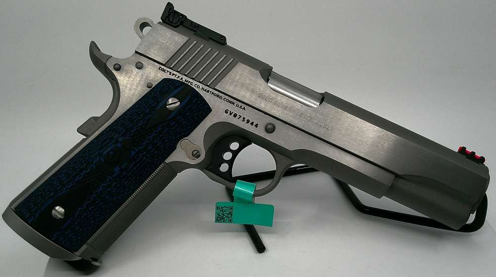 Colt Government Gold Cup Trophy 38 Super Series 70 Stainless Steel-img-0