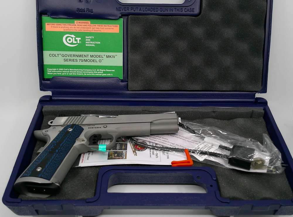 Colt Government Gold Cup Trophy 38 Super Series 70 Stainless Steel-img-3