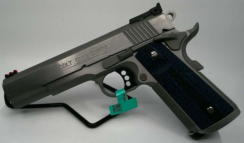 Colt Government Gold Cup Trophy 38 Super Series 70 Stainless Steel-img-1
