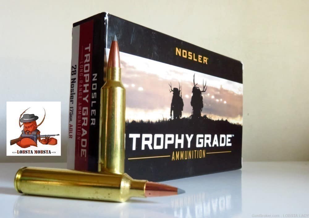 Nosler Trophy Grade AccuBond Long Range 175 Grain 28 Nosler 60155 -img-0