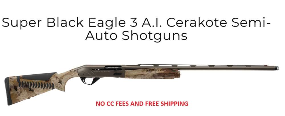 Super Black Eagle 3 A.I. Cerakote Semi-Auto Shotguns Model 12311-img-0