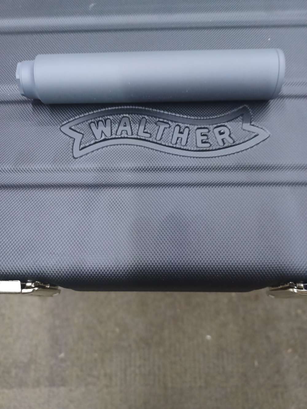 Walther PPK/S SD Stainless .32 with Threaded Barrel & Cheetah Suppressor-img-2