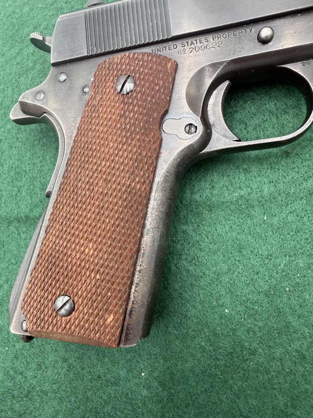 Colt 1911 Transition Model 1924 U.S. Army Colt Letter 3 Two-Tone Mags-img-8