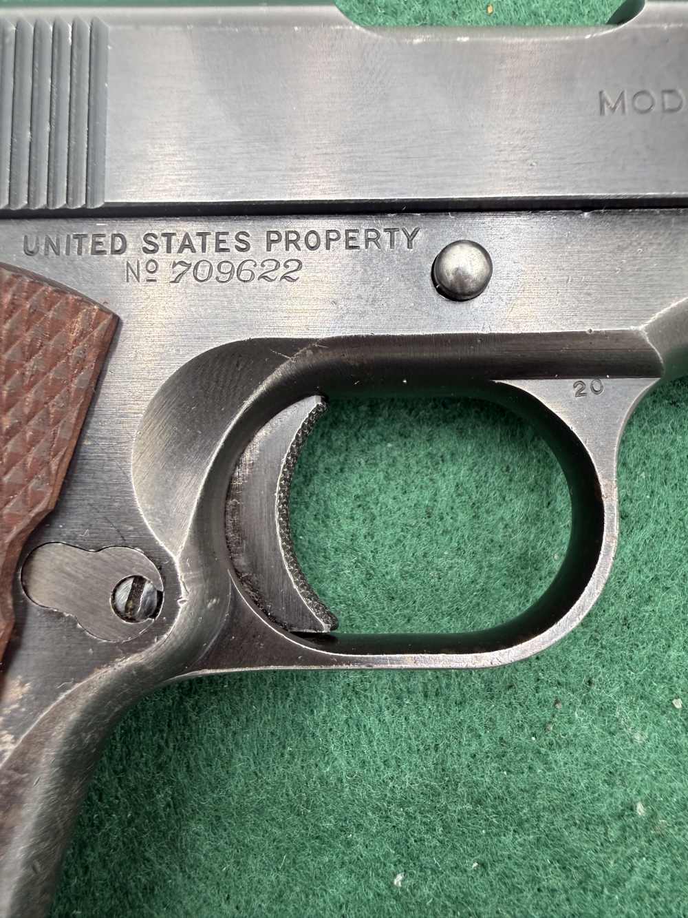 Colt 1911 Transition Model 1924 U.S. Army Colt Letter 3 Two-Tone Mags-img-6