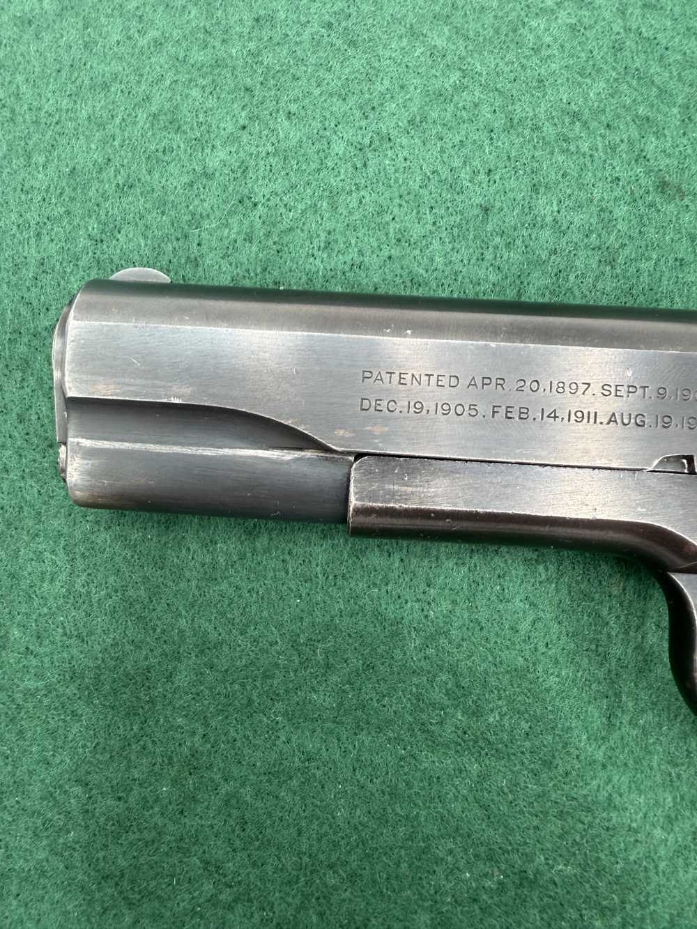 Colt 1911 Transition Model 1924 U.S. Army Colt Letter 3 Two-Tone Mags-img-10