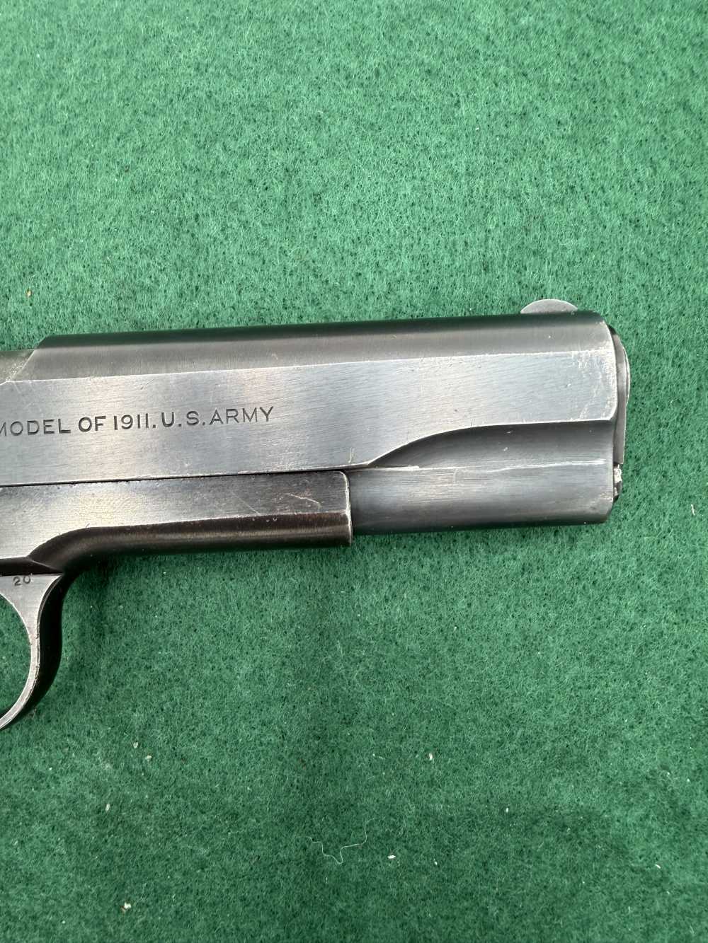 Colt 1911 Transition Model 1924 U.S. Army Colt Letter 3 Two-Tone Mags-img-5