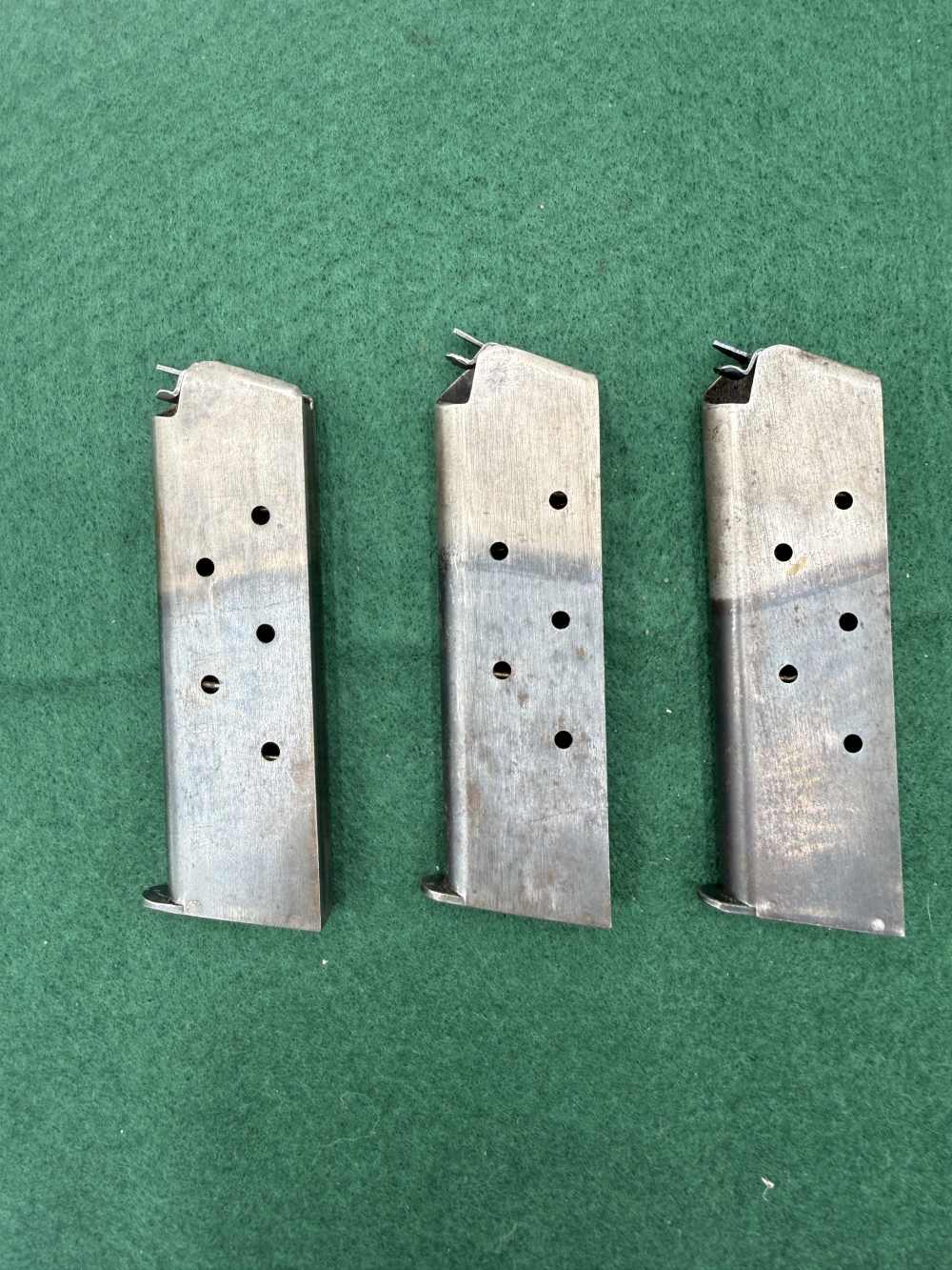 Colt 1911 Transition Model 1924 U.S. Army Colt Letter 3 Two-Tone Mags-img-19