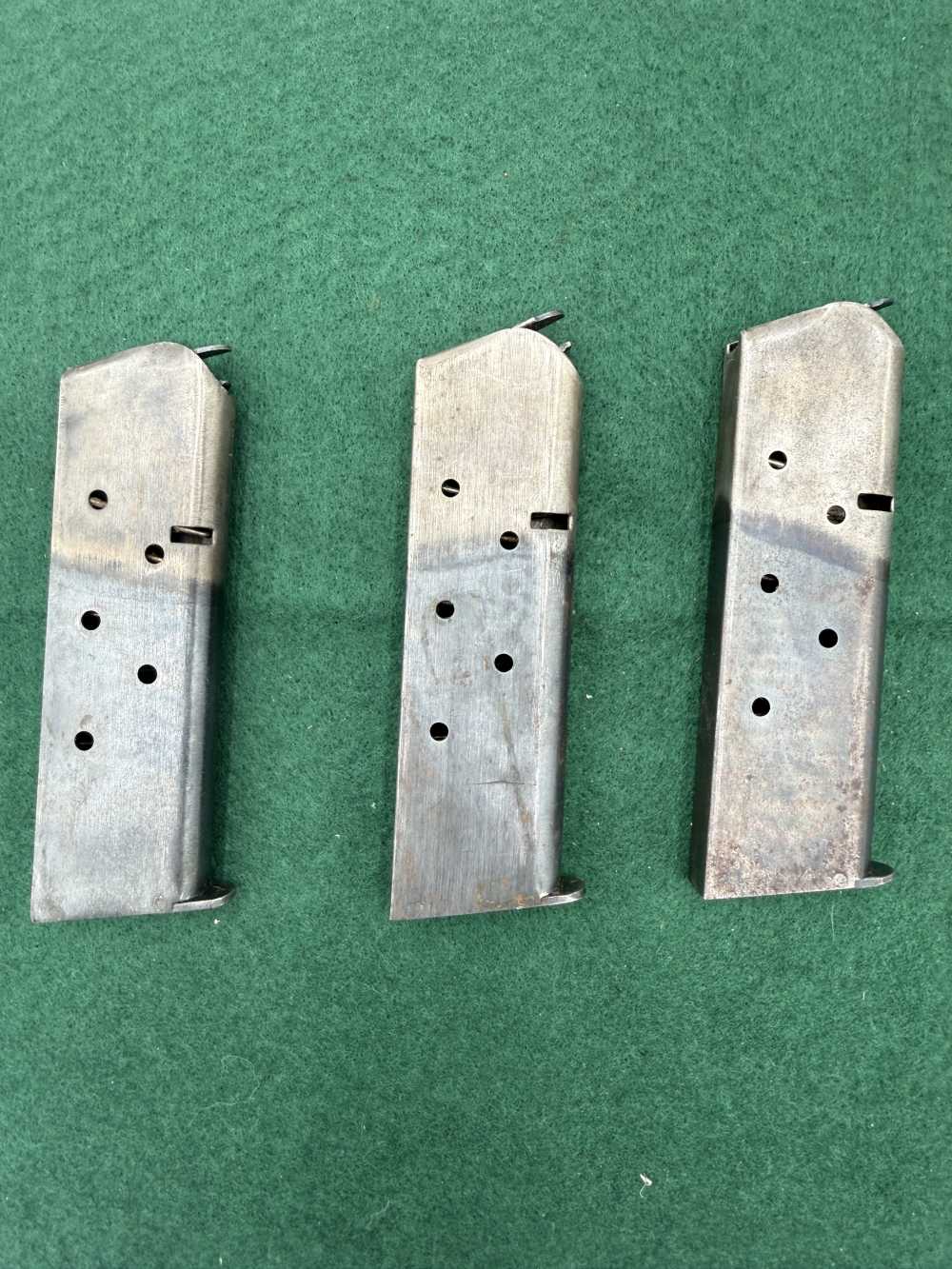 Colt 1911 Transition Model 1924 U.S. Army Colt Letter 3 Two-Tone Mags-img-18
