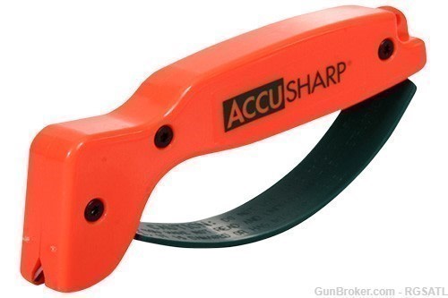 Accusharp Blaze Orange Knife Sharpener 014C-img-0
