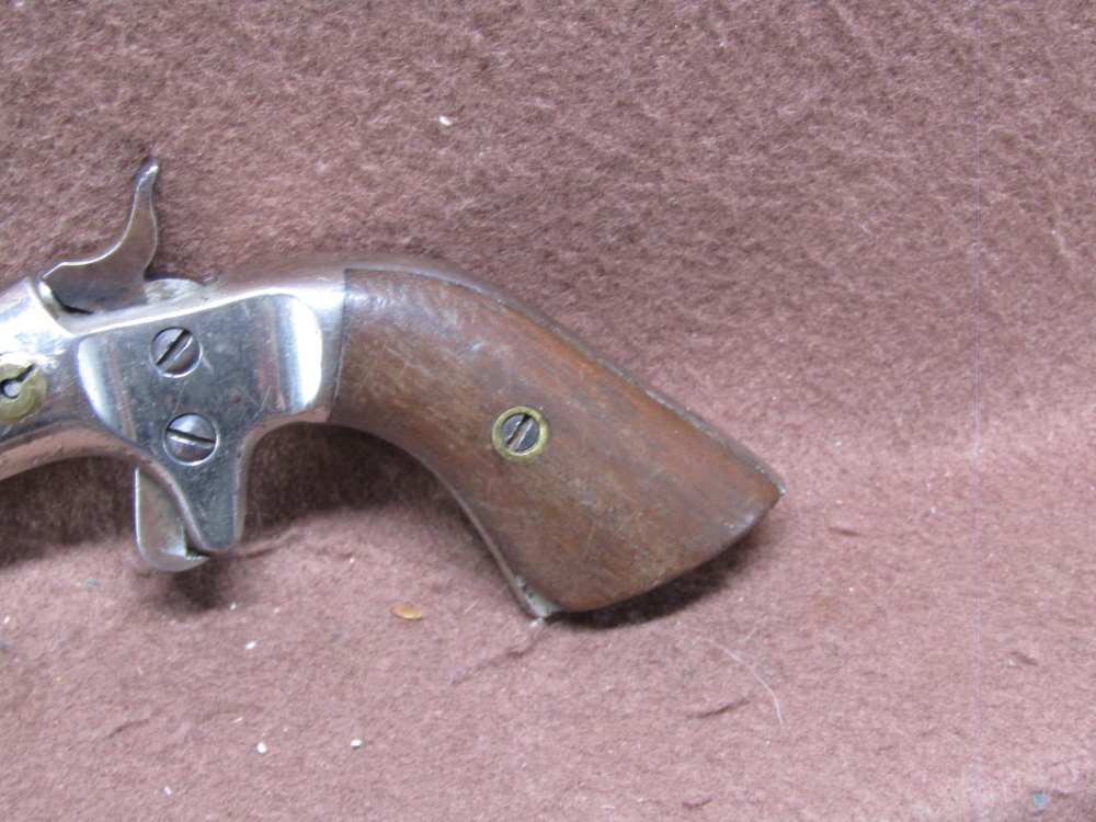 J Stevens A&T Co Offhand 35 22 LR Tip Up Single 3.5" BRL Nice Action C&R-img-7