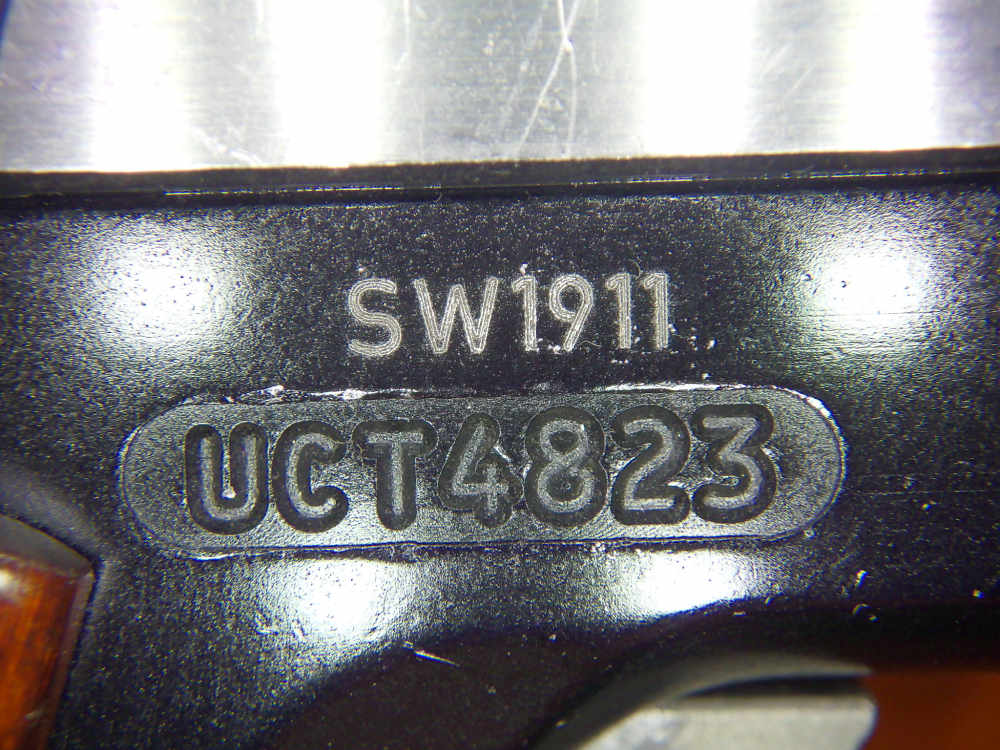 S&W SW1911 Pro Series .45 ACP 3.25" Bbl Walnut Grip Panels Two-Tone Slide-img-8