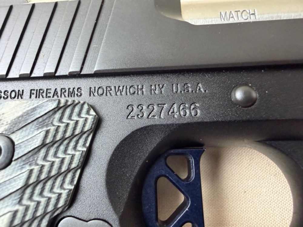 Dan Wesson 1911 ECP 9mm Para 3.75" Match NIB-img-3
