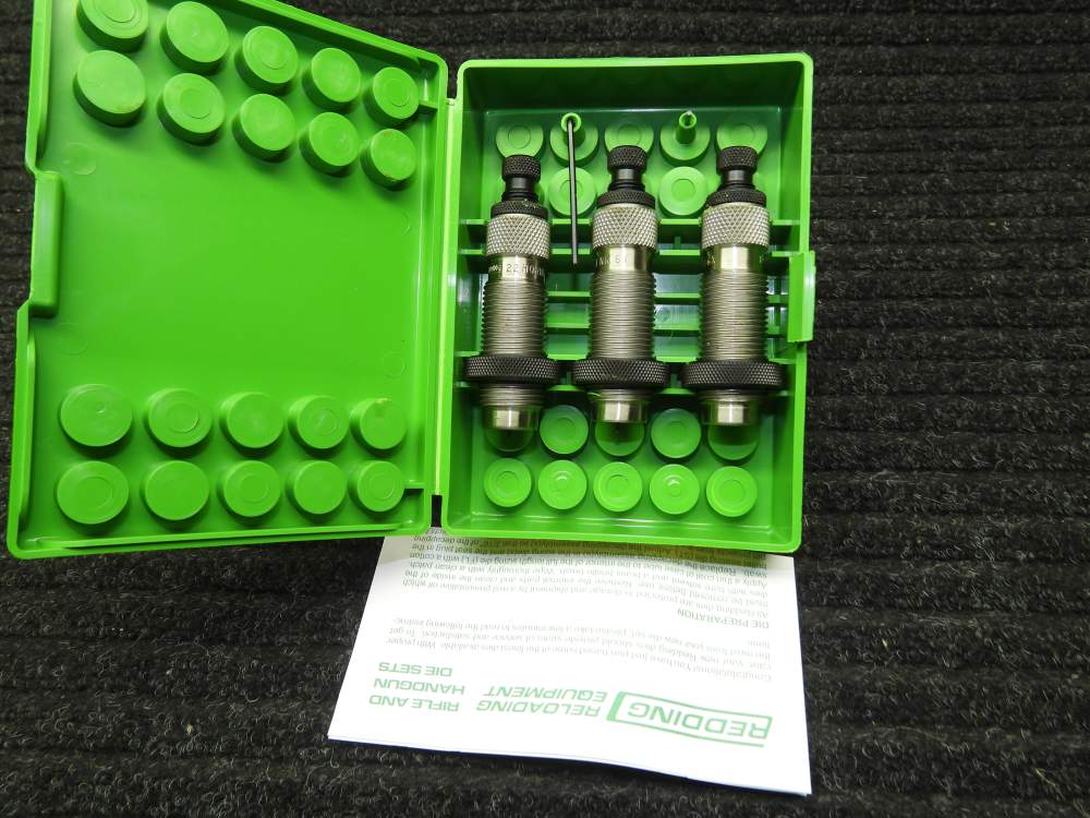 Redding .22 Hornet Deluxe 3 Die set, series A, PN. 84102-img-1