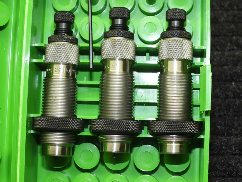 Redding .22 Hornet Deluxe 3 Die set, series A, PN. 84102-img-2