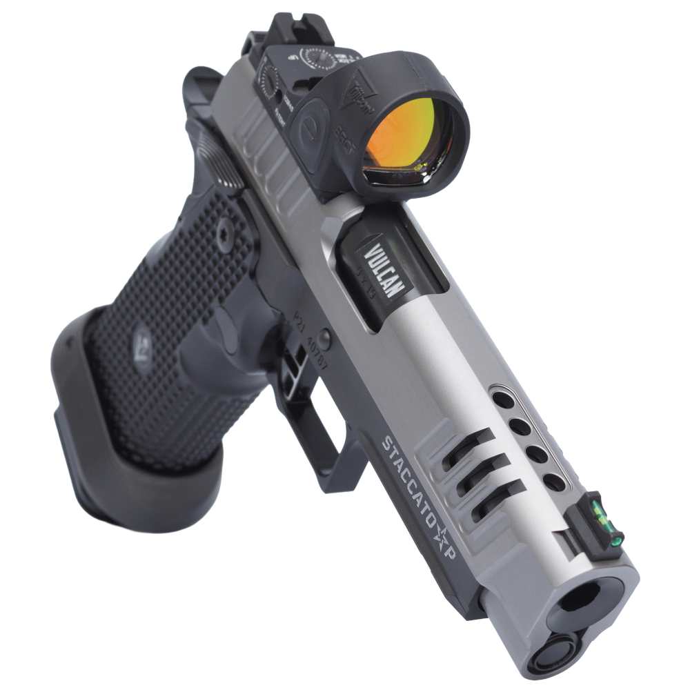 Vulcan/Staccato 2011 Staccto P-4.4" Ported Bbl (9mm) SRO-Polished Silver-img-2