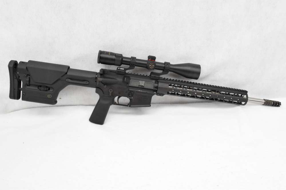 Rainier Arms RM-15 264LBC 16" With Scope Used-img-0