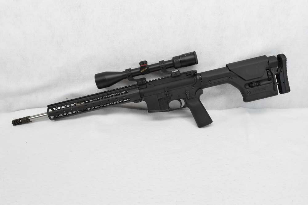Rainier Arms RM-15 264LBC 16" With Scope Used-img-4