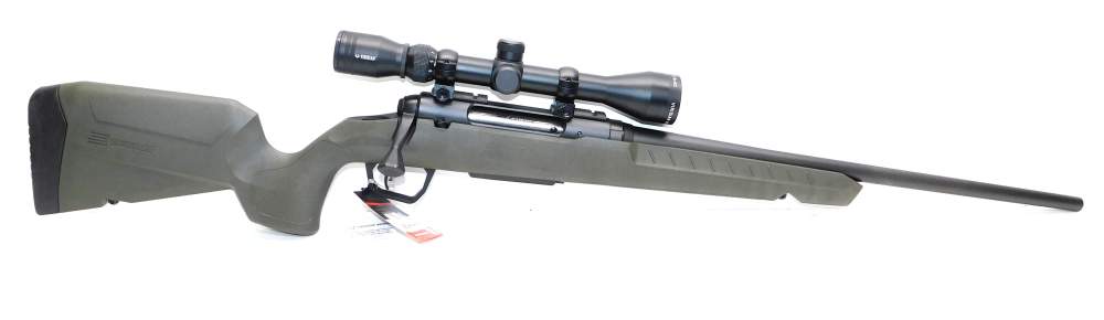 Savage Axis 2 XP Compact Package OD Green 7mm-08 #32218 New FREE SHIP-img-0