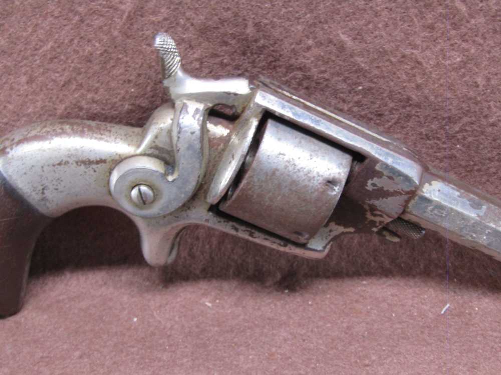 Antique Allen & Wheelock 32 RF Revolver 6 Shot 4" Oct BRL-img-2