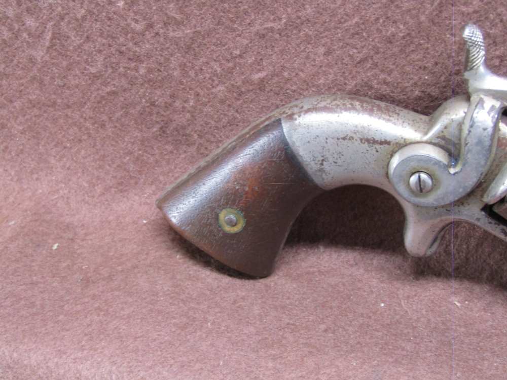 Antique Allen & Wheelock 32 RF Revolver 6 Shot 4" Oct BRL-img-1