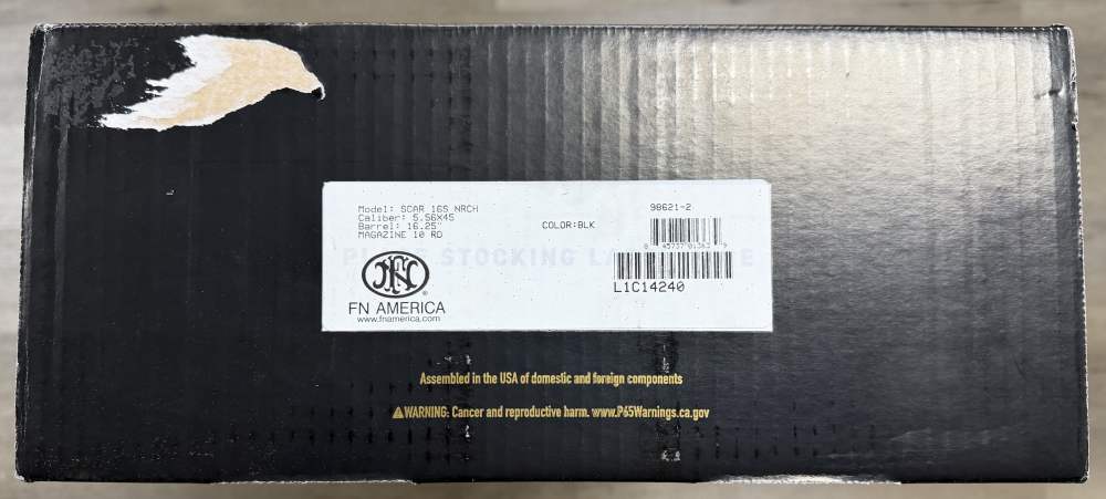 FN Scar 16s NRCH, 5.56 NATO, 30+1, x2 Magazines, 16.25"/ 32.75", OEM Box-img-20